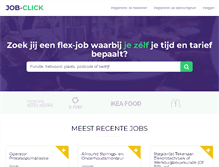 Tablet Screenshot of job-click.com